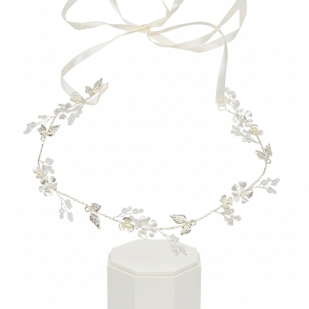 ATHENA COLLECTION - DAINTY DIVA VINE - HP214 SILVER