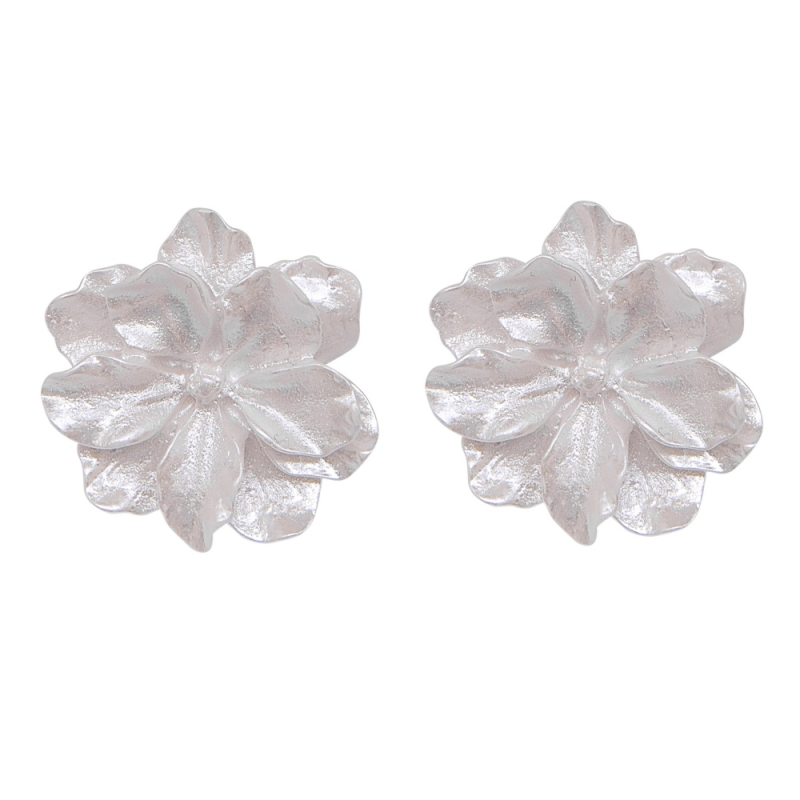 ATHENA COLLECTION - CHIC FLOWER EARRINGS - CZER689