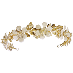 ATHENA COLLECTION - GOLD LUSH HEADBAND - AHB154 GOLD