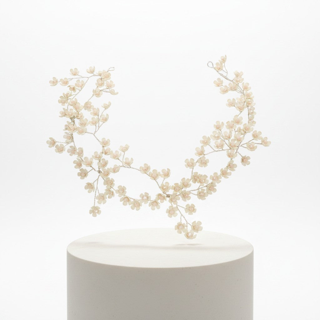ATHENA COLLECTION - BOHO STYLE HAIR VINE - HP219 SILVER