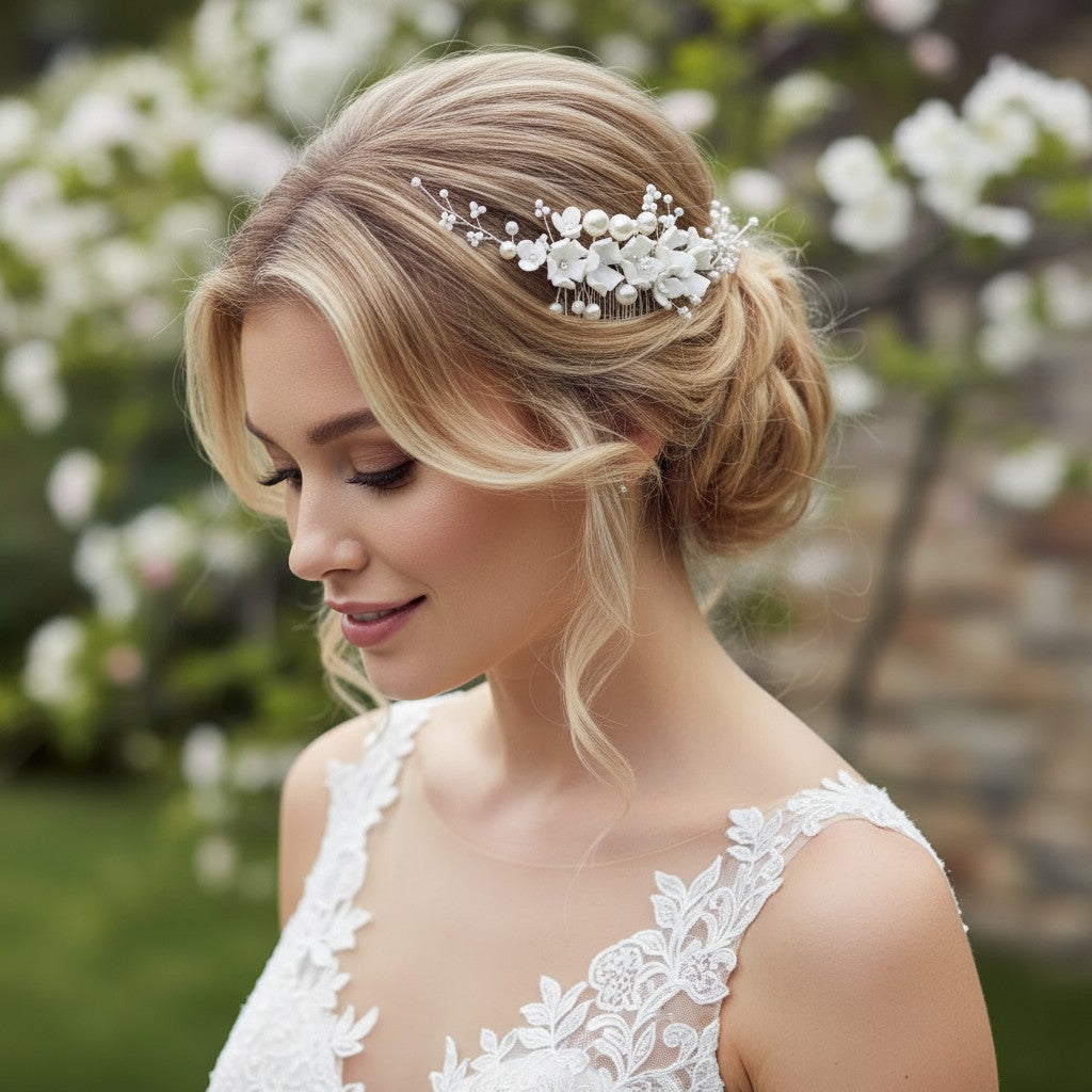 ATHENA COLLECTION - PEARL LUXE COMB - HC267 SILVER