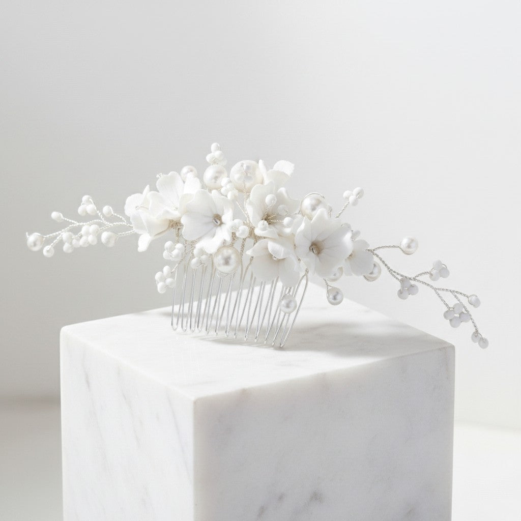 ATHENA COLLECTION - PEARL LUXE COMB - HC267 SILVER