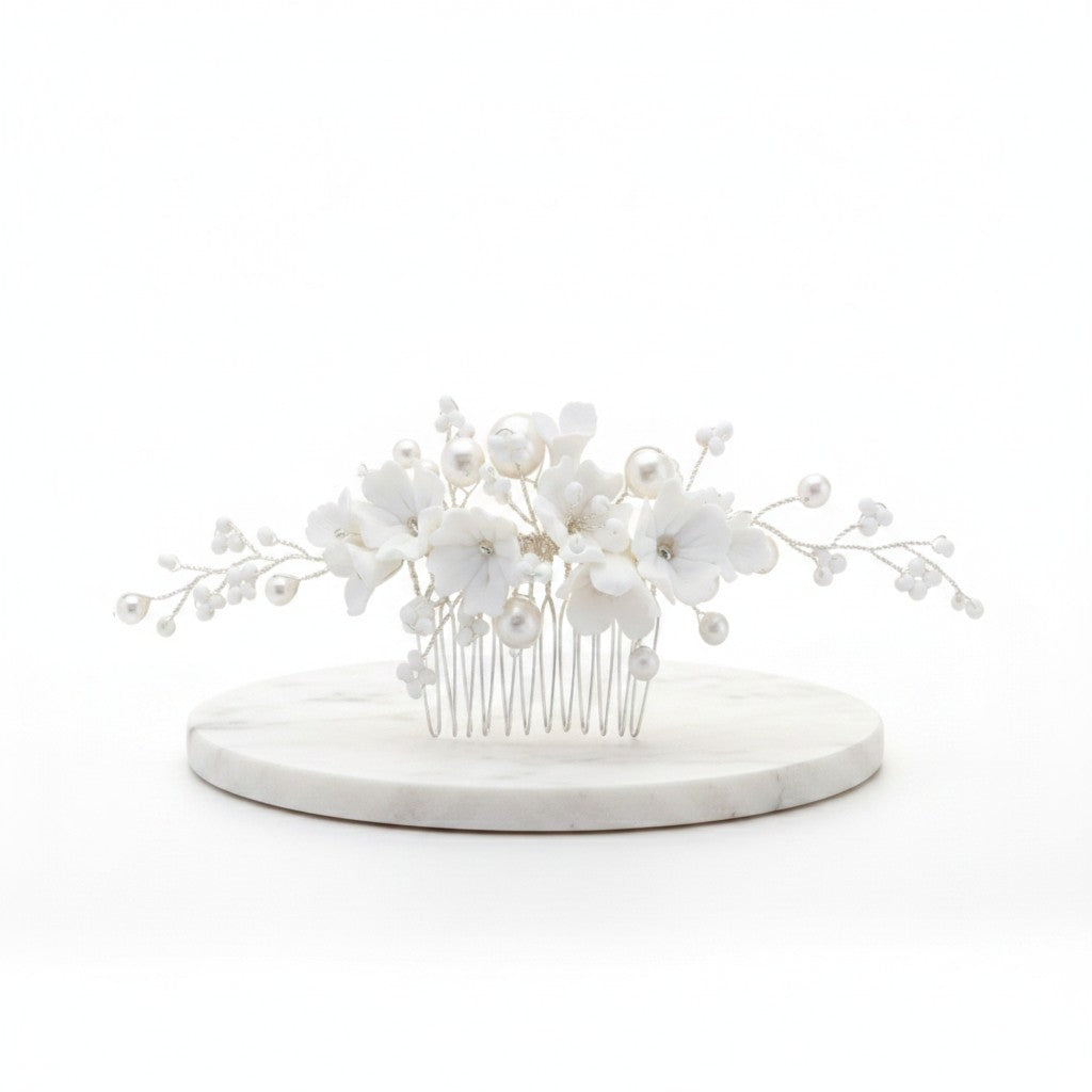 ATHENA COLLECTION - PEARL LUXE COMB - HC267 SILVER