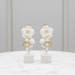 ATHENA COLLECTION - VINTAGE TREASURE EARRINGS - CZER697 GOLD