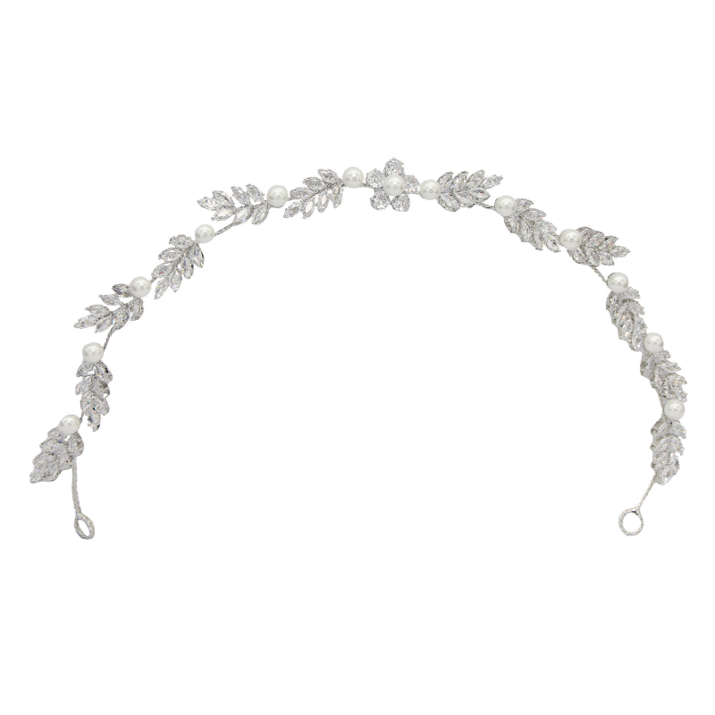 CUBIC ZIRCONIA COLLECTION - ETERNAL SPARKLE HAIR VINE - HP222