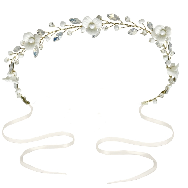 ATHENA COLLECTION - HARMONY HAIR VINE - HP223 GOLD