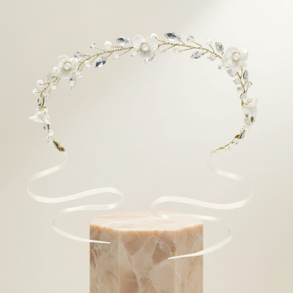 ATHENA COLLECTION - HARMONY HAIR VINE - HP223 GOLD