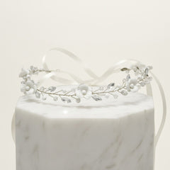 ATHENA COLLECTION - HARMONY HAIR VINE - HP223 SILVER