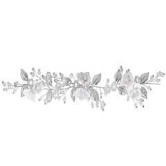 ATHENA COLLECTION - LUXE MINI HAIR VINE - HP224 SILVER