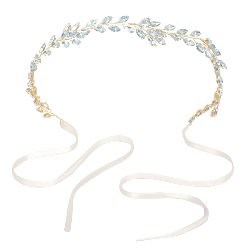 ATHENA COLLECTION - BLUE SPARKLE VINE - HP192 GOLD