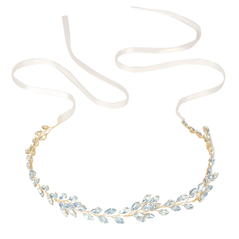 ATHENA COLLECTION - BLUE SPARKLE VINE - HP192 GOLD