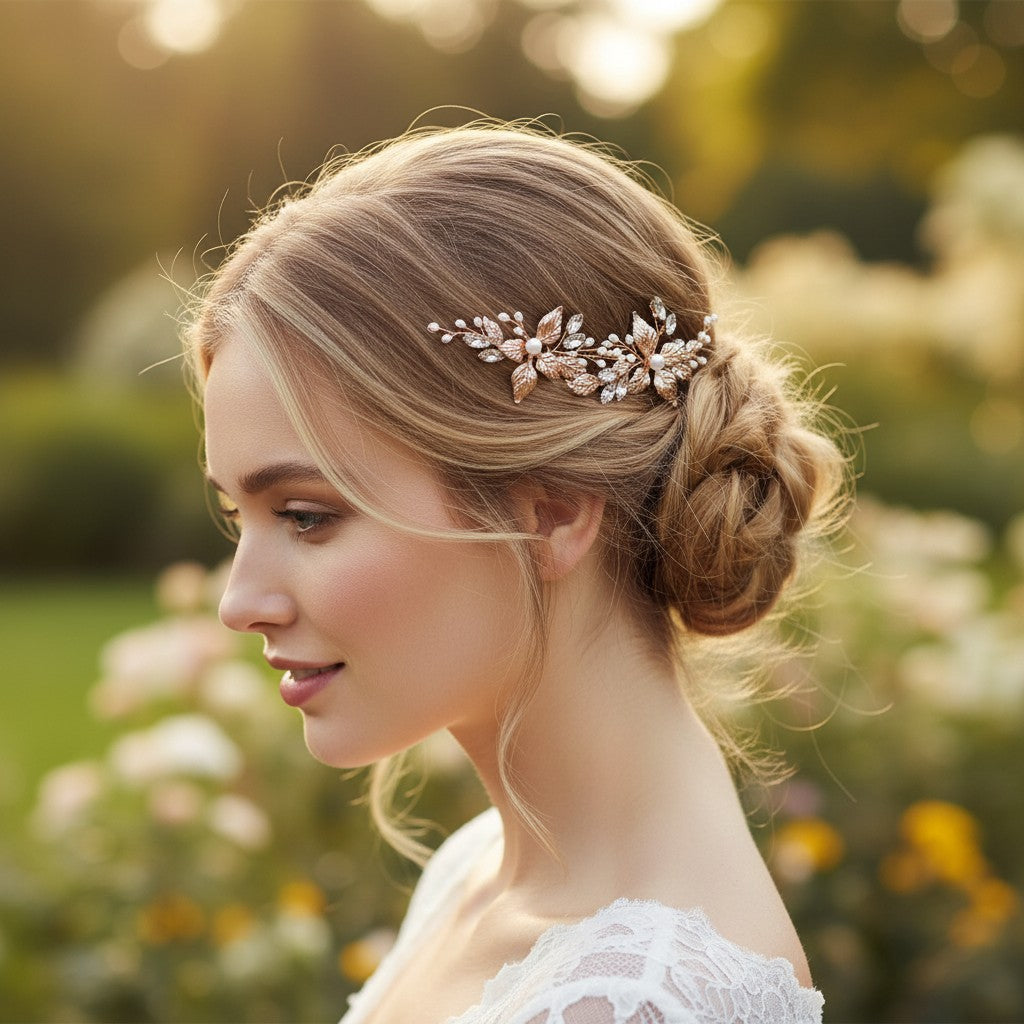 ATHENA COLLECTION - GOLD DEVINE HAIR PINS - HAIR PIN 71 GOLD (PAIR)