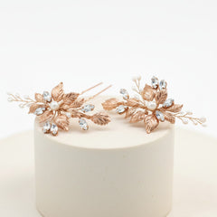 ATHENA COLLECTION - GOLD DEVINE HAIR PINS - HAIR PIN 71 GOLD (PAIR)