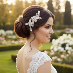 ATHENA COLLECTION - GLAM STARLET HAIR COMB - HC271 ROSE GOLD