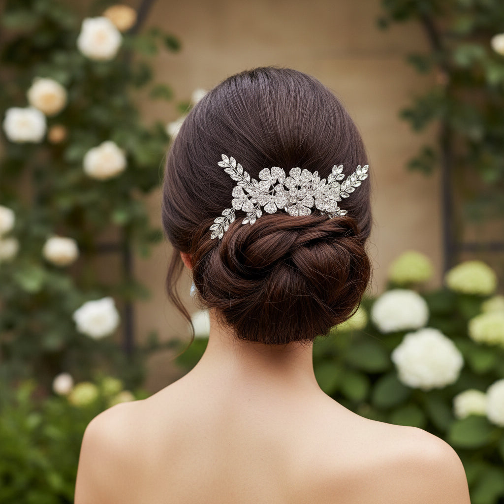 ATHENA COLLECTION - GLAM STARLET HAIR COMB - HC271 ROSE GOLD