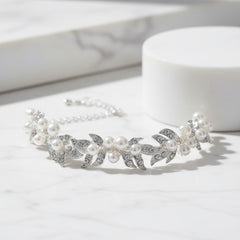 ATHENA COLLECTION - VINTAGE VINE BRACELET - BR147 SILVER