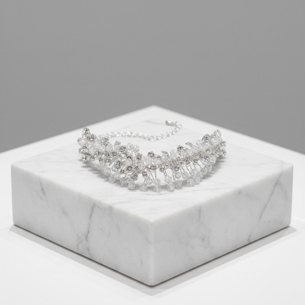 ATHENA COLLECTION - CRYSTALLURE BRACELET - BR149 SILVER