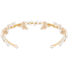 ATHENA COLLECTION - DIVINE VINE HEADBAND - AHB170 GOLD