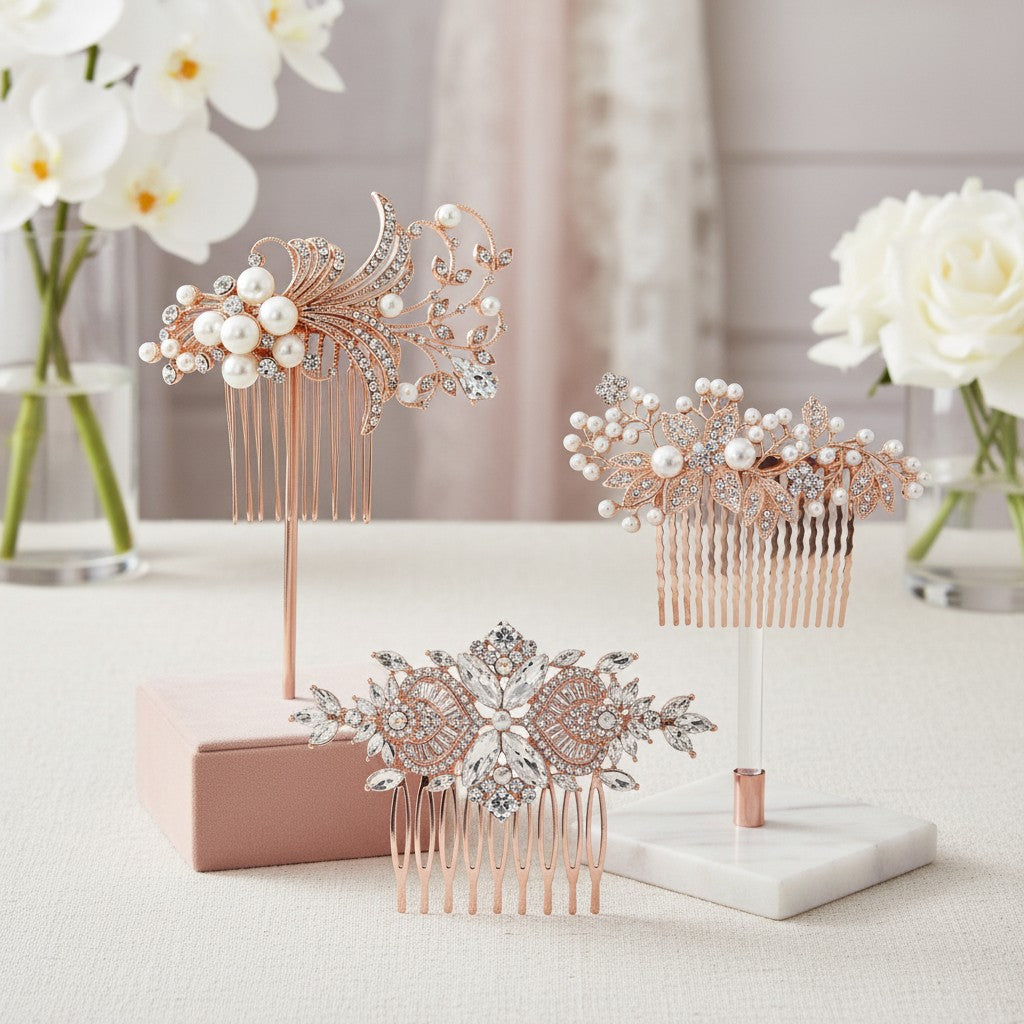 ATHENA COLLECTION - ROSE GOLD COMB COLLECTION 1