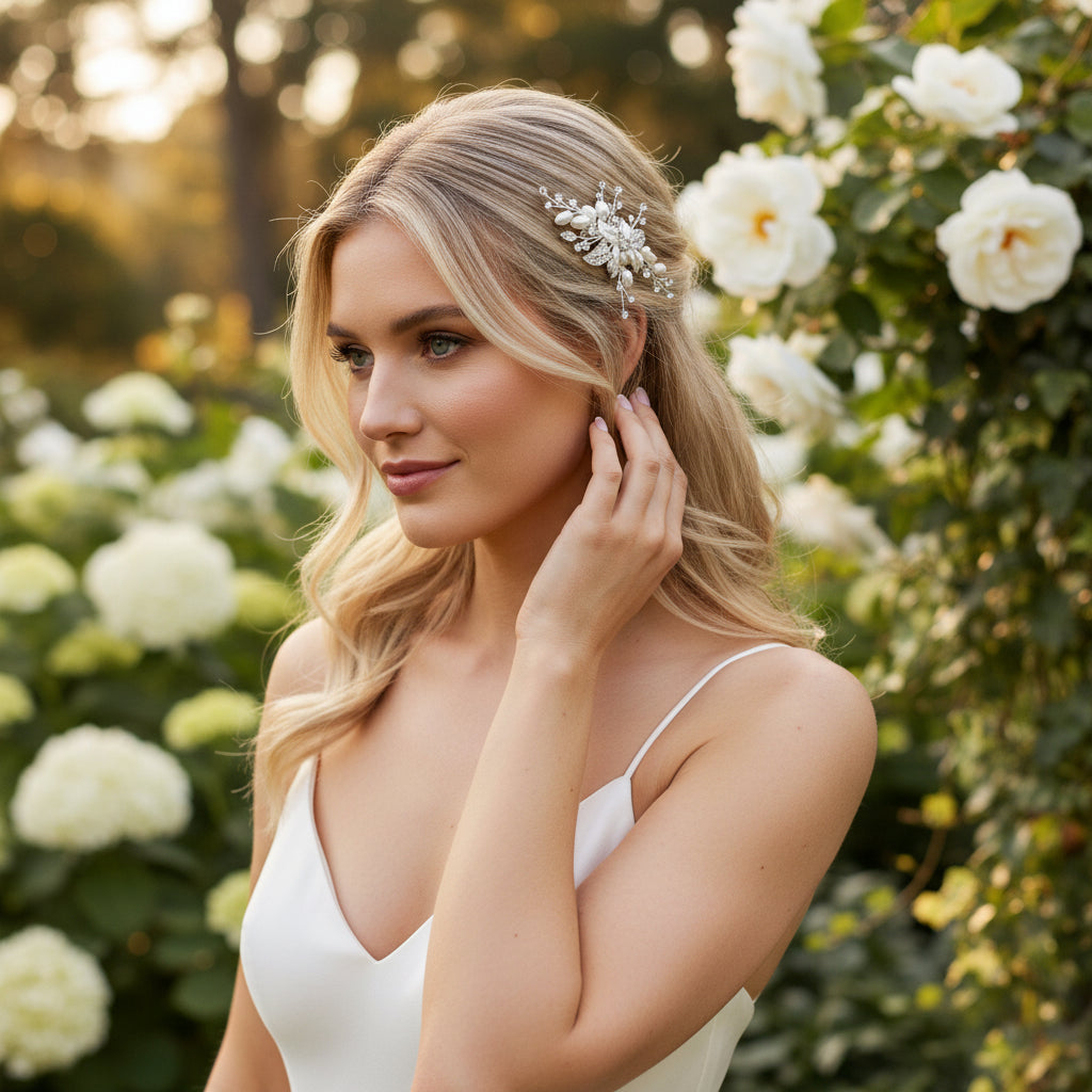 SASSB COLLECTION - ERIN - CRYSTAL TREASURE HAIRCLIP- SASSB