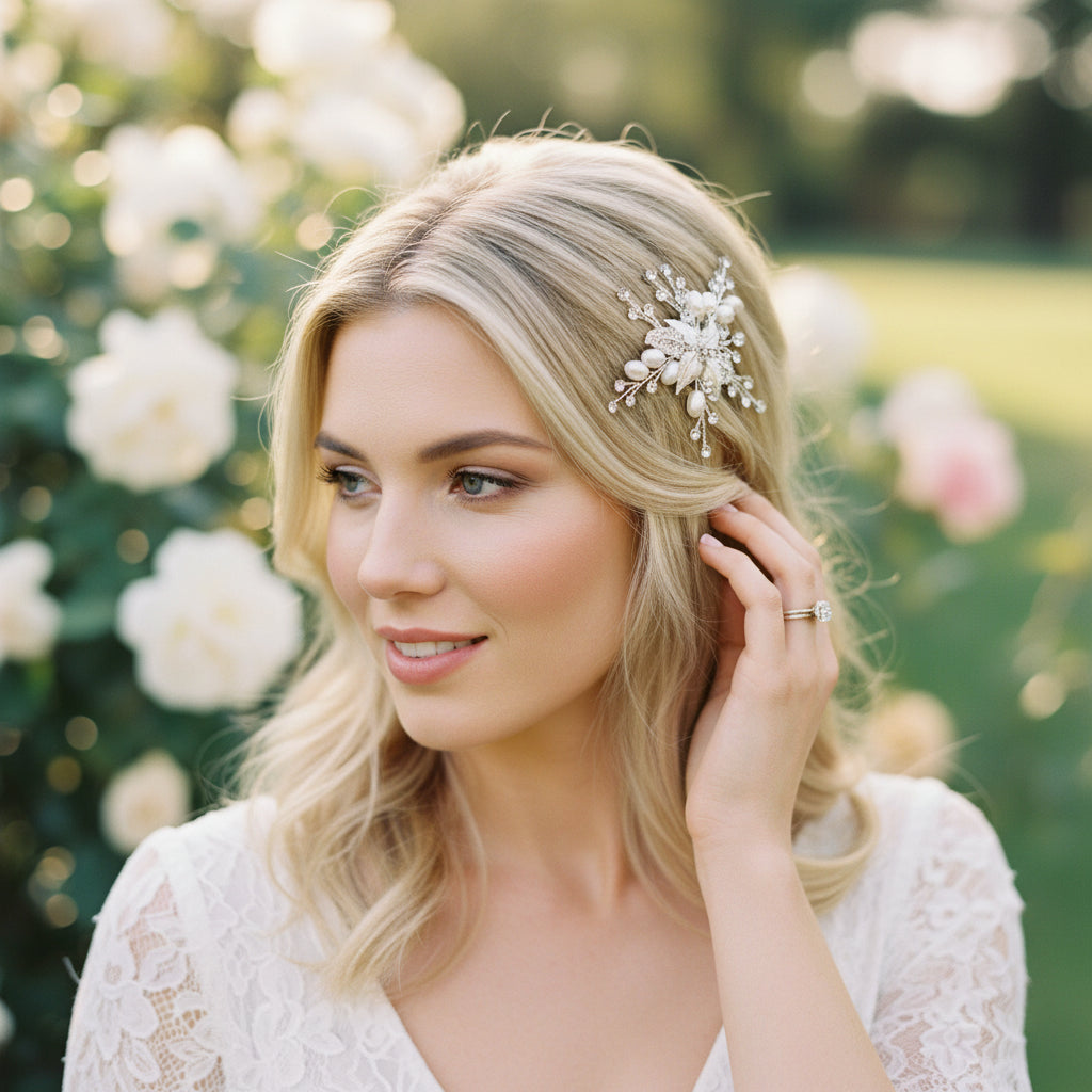 SASSB COLLECTION - ERIN - CRYSTAL TREASURE HAIRCLIP- SASSB