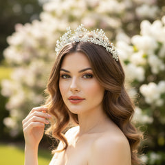 ATHENA COLLECTION - GRACEFUL BEAUTY TIARA- AHB187