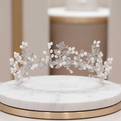 ATHENA COLLECTION - GRACEFUL BEAUTY TIARA- AHB187