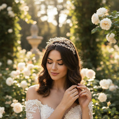 ATHENA COLLECTION - CRYSTALLURE HEADBAND - AHB58 ROSE GOLD