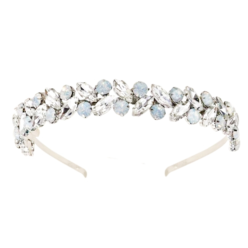 ATHENA COLLECTION - STARLET CHIC CRYSTAL HEADBAND - AHB188 OPAL
