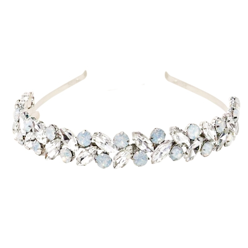ATHENA COLLECTION - STARLET CHIC CRYSTAL HEADBAND - AHB188 OPAL