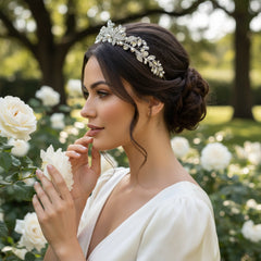 ATHENA COLLECTION - ENCHANTING HEADPIECE - AHB192 SILVER