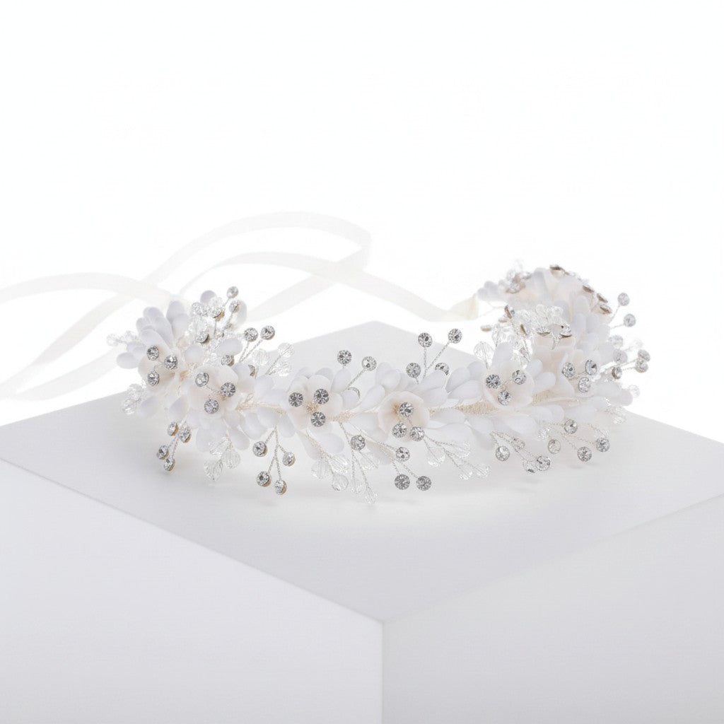 ATHENA COLLECTION - ENCHANTING HAIR VINE - HP240 SILVER