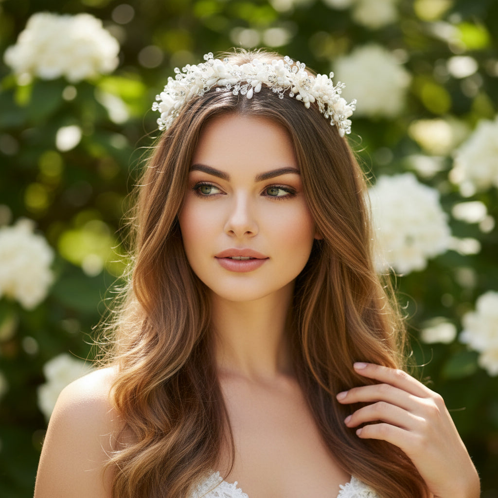 ATHENA COLLECTION - ENCHANTING HAIR VINE - HP240 SILVER