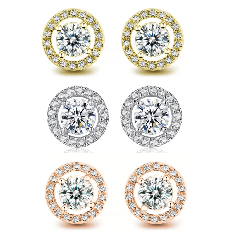CUBIC ZIRCONIA COLLECTION - SPARKLE STUD COLLECTION