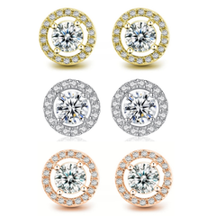 CUBIC ZIRCONIA COLLECTION - SPARKLE STUD COLLECTION