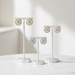 CUBIC ZIRCONIA COLLECTION - SPARKLE STUD COLLECTION