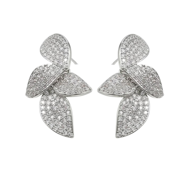 CUBIC ZIRCONIA COLLECTION - CRYSTAL CHIC EARRINGS - CZER798