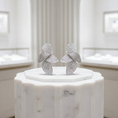 CUBIC ZIRCONIA COLLECTION - CRYSTAL CHIC EARRINGS - CZER798