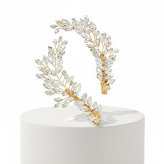 ATHENA COLLECTION - RADIANCE HAIR CLIPS 757- (PAIR) - GOLD