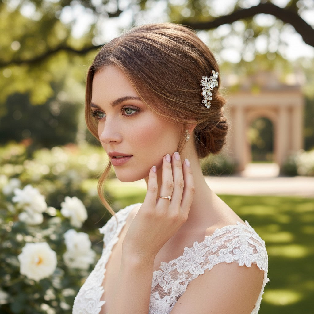 ATHENA COLLECTION - ETERNALLY CHIC COMB - HC240 SAPPHIRE