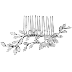 CUBIC ZIRCONIA COLLECTION - SPARKLE VINE COMB - HC244