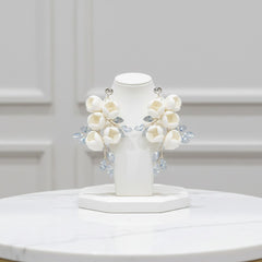 ATHENA COLLECTION - STARLET ELEGANCE EARRINGS - CZER642 OPAL