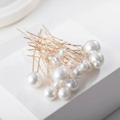 ATHENA COLLECTION - GLAM PEARL PIN COLLECTION - PIN61 GOLD