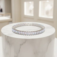 CUBIC ZIRCONIA COLLECTION - EXQUISITE SPARKLE BRACELET - BR124 AB