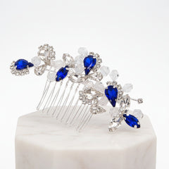 ATHENA COLLECTION - ETERNALLY CHIC COMB - HC240 SAPPHIRE