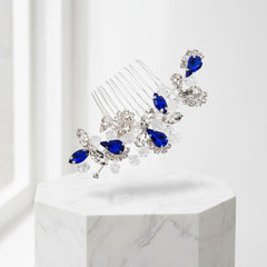 ATHENA COLLECTION - ETERNALLY CHIC COMB - HC240 SAPPHIRE