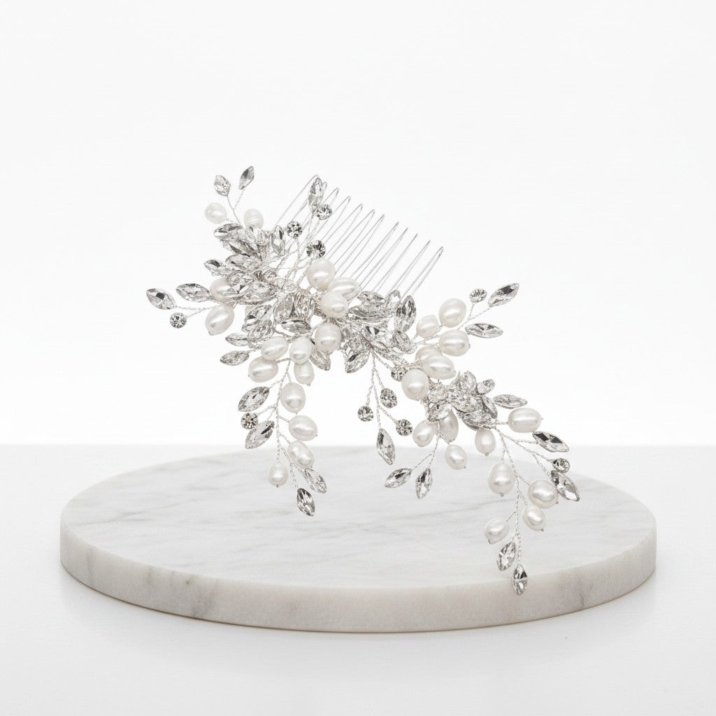 ATHENA COLLECTION - ENCHANTMENT FRESHWATER PEARL COMB - HC247