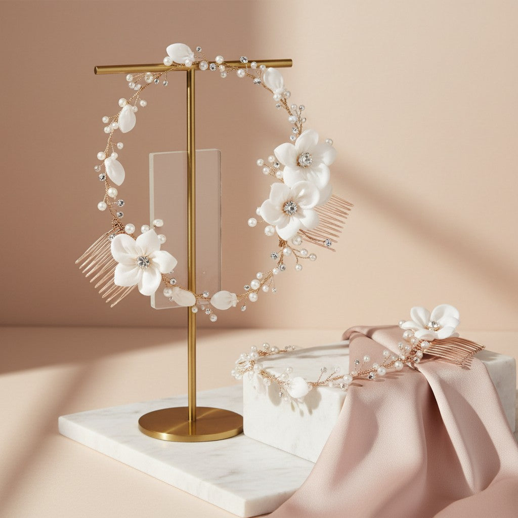 SASSB COLLECTION - ENCHANTED HAIR VINE SET - ANAIS