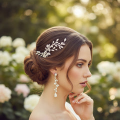 CUBIC ZIRCONIA COLLECTION - CAPTIVATING VINE SET - GOLD