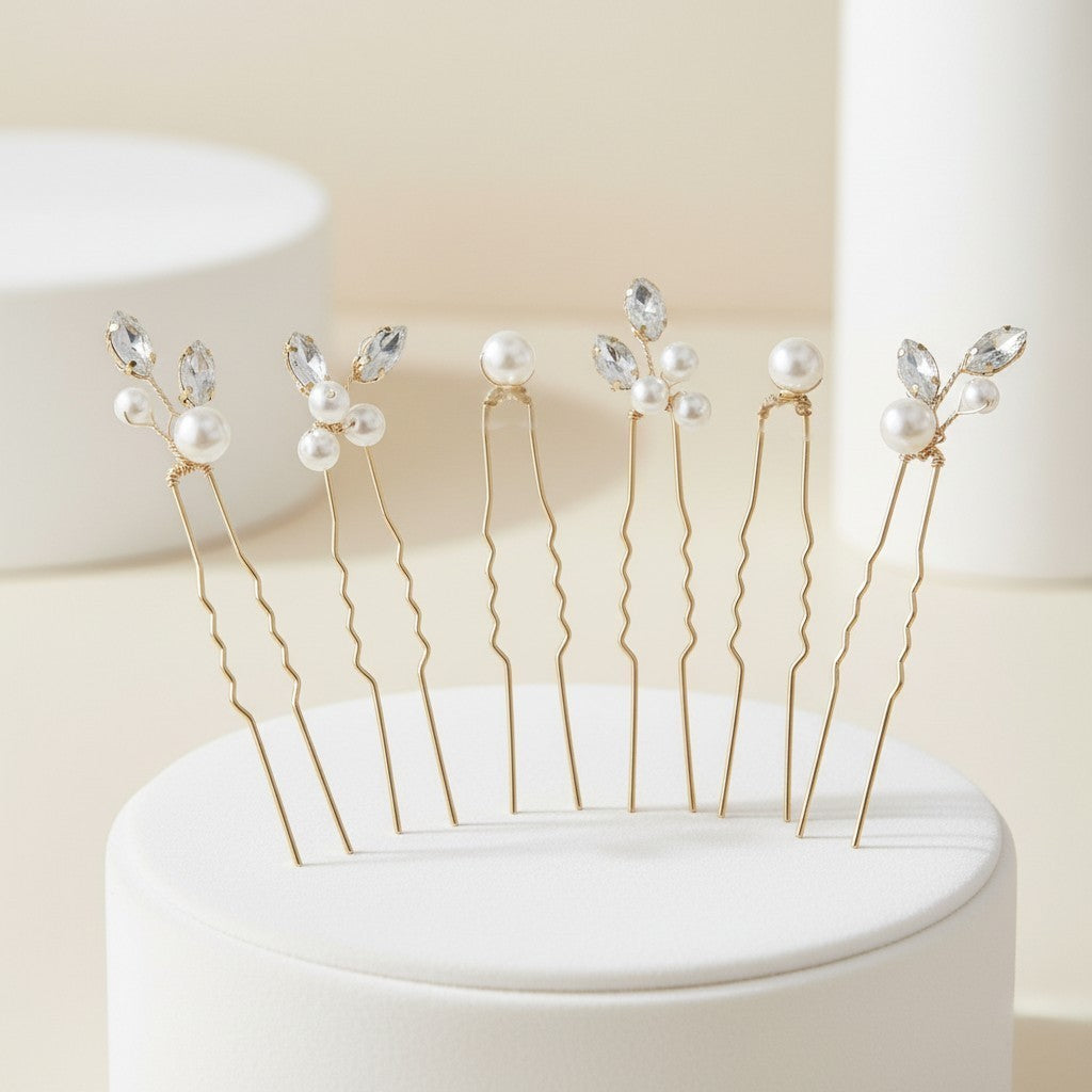 ATHENA COLLECTION - CHIC HAIR PIN COLLECTION - PIN79 GOLD